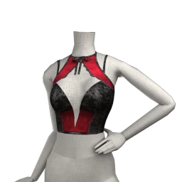 Cloud Nine Crimson Moon Crop Top