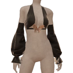 Cloud Nine Whimsical Wing Crop Top