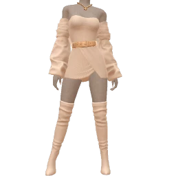 Cloud Nine Amora Knitted Dress Outfit