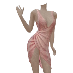 Cloud Nine Geometric Stripe Wrap Dress