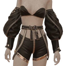 Cloud Nine Dark Velocity Leather Outfit