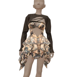 Cloud Nine Sail Away Ruffled Dress