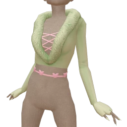 Cloud Nine Green Cropped Top