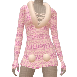 Cloud Nine Pink Wool Dress