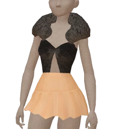 Cloud Nine Black And Cream Dress