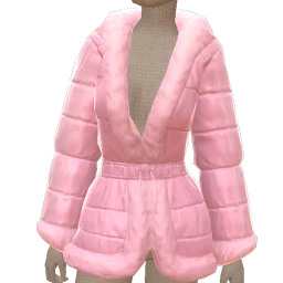 Cloud Nine Pink Winter Coat