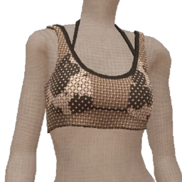 Cloud Nine Cow Print Sheer Mesh Diamond Studded Top