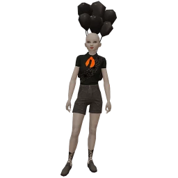 Cosmos Now We're Partying Costume (Black)