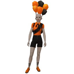 Cosmos Now We're Partying Costume (Orange)