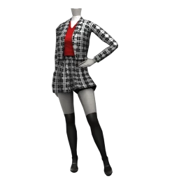 Cosmos 90s Beverly Hills Costume (Grey)