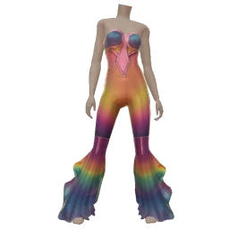 Cosmos Pastel Gradient Party Jumpsuit