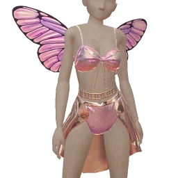 Cosmos Pixie Dust Winged Outfit
