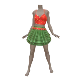 Cosmos Red Berry Outfit