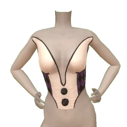 Cosmos Fashion Clown Crop Top