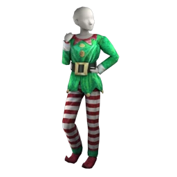 Cosmos Festive Elf Outfit
