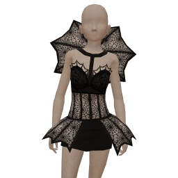 Cosmos Fairytale Queen Costume (Black)