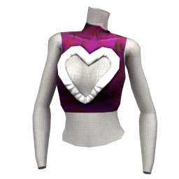 Cosmos Love Language Crop Top (Purple)