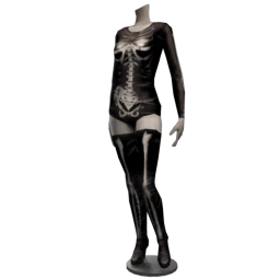 Cosmos Skeleton Babe Costume - Black