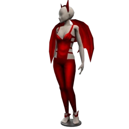 Cosmos Fiery Demon Costume