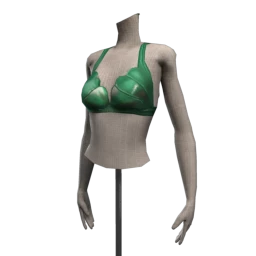 Cosmos Mermaid Shell Bra - Emerald