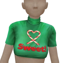 Cosmos Candy Cane Sweet Top