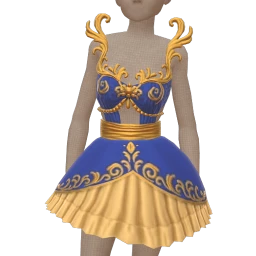 Cosmos Lunar Festivities Dress (Blue)