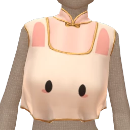 Cosmos Adorable Rabbit Cropped Top