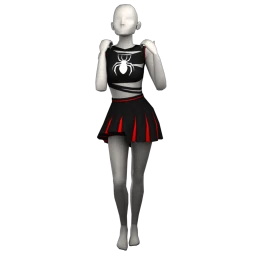 Cosmos Evil Cheerleader Costume