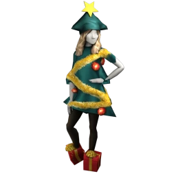 Cosmos Christmas Tree Costume