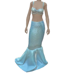 Cosmos Blue Ocean Girl Outfit