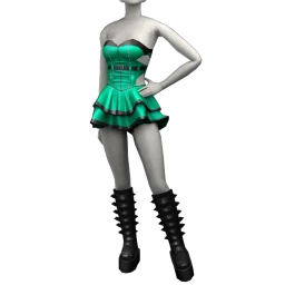 Cosmos Chase Down My Heart Outfit (Green)