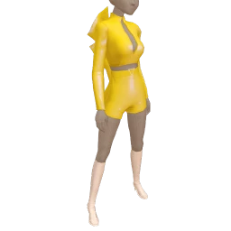 Cosmos Don't Miss A Tail Outfit (Yellow)