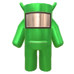 Cosmos Cartoon Astronaut Costume (Green)