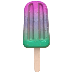 Cosmos Purple & Green Popsicle Costume