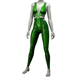 Cosmos Emerald Shine Jumpsuit