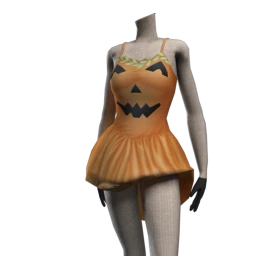 Cosmos Pumpkin Season Dress
