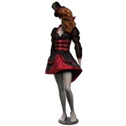 Cosmos Red Masquerade Costume