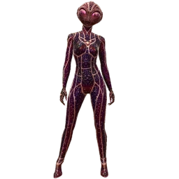 Cosmos Space Drip Disco Full Body Costume