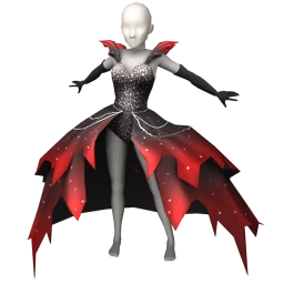 Cosmos x Diah Moon Darkflame Dress