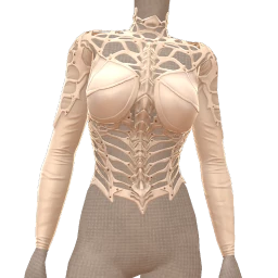 Cosmos Zombie Bone Corset