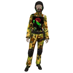 Cosmos Zombie Hunter Paintball Outfit