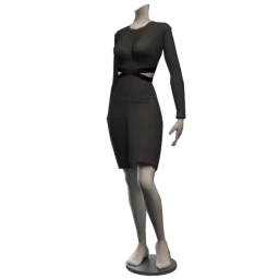 Cut Out Couture - Bodycon Dress - Noir