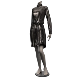 LKWD Couture Fluid Metalic Dress