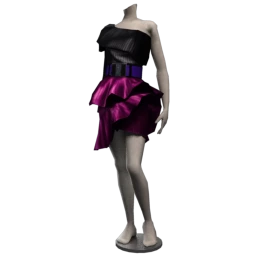 LKWD Couture Luxe Satin Dress