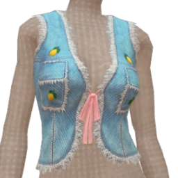 Cruz Sizzling Summer Frayed Denim Vest