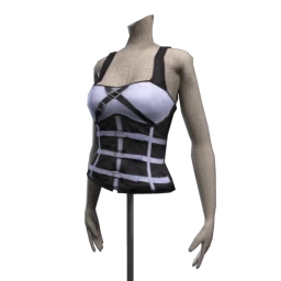 Cybergoth Corset Vest