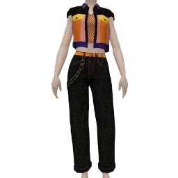 Delirious Madness Rocker Outfit