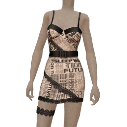 Delirious Renegade Print Dress