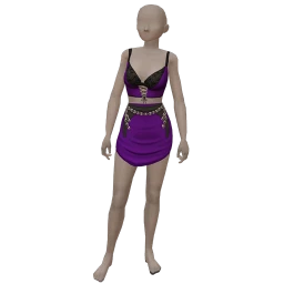 Delirious When I Reign Outfit (Purple)
