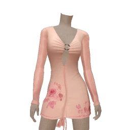 Cloud Nine White And Pink Floral Dress